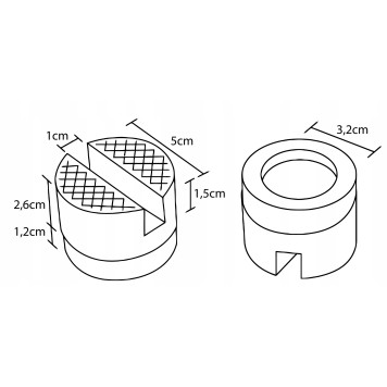 Guma Nakładka Gumowa do Podnośnika Żaby Lewarka RTNPH0030-N