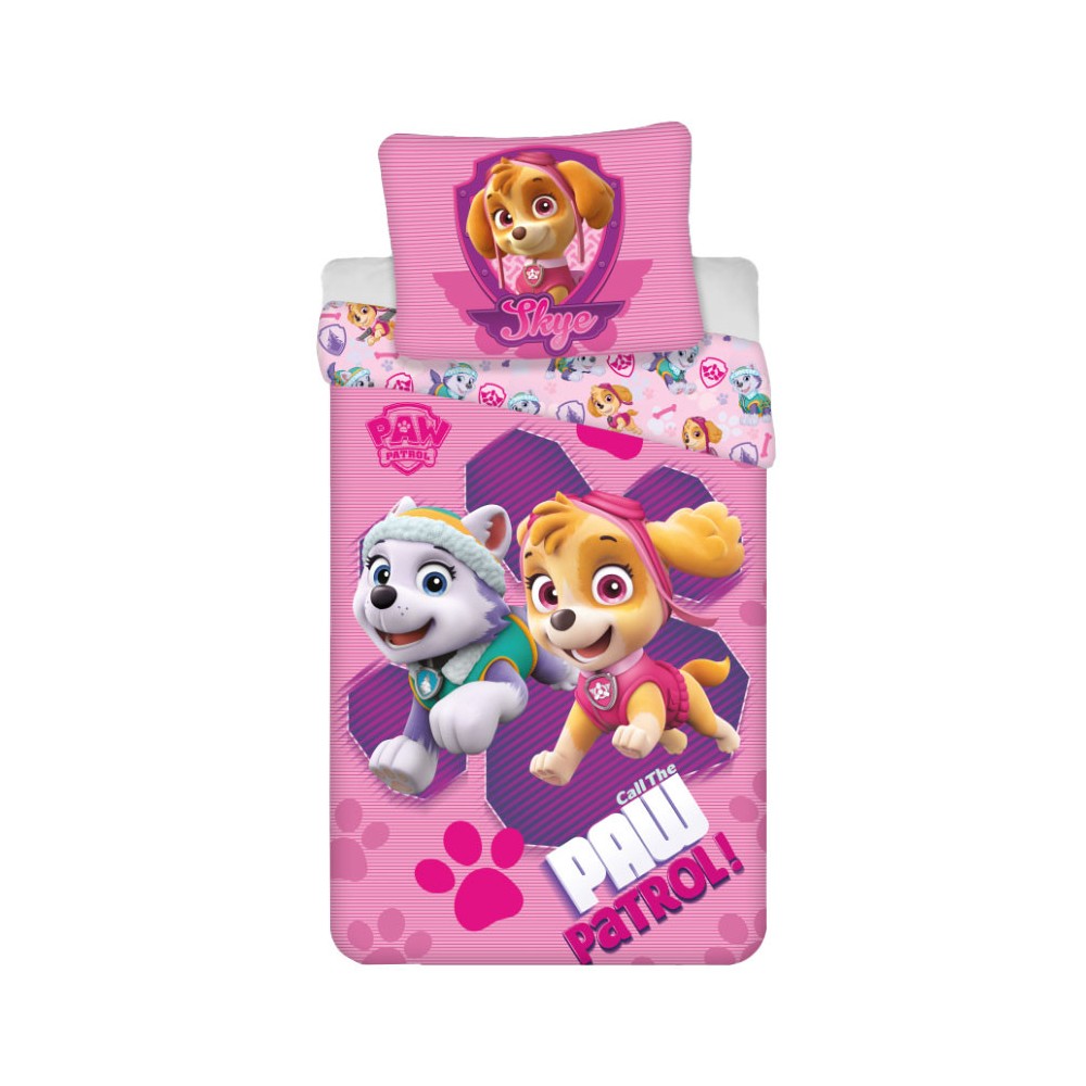 Paw Patrol Call children's bedding cover 100×135cm, 40×60 cm