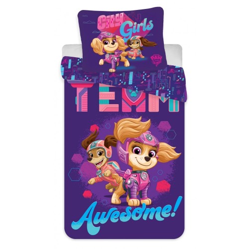 Paw Patrol City Girls Children’s Bedding Set 100×135cm, 40×60 cm