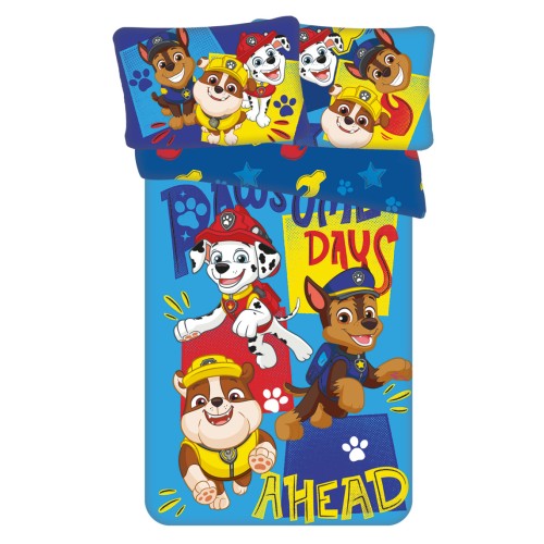 Paw Patrol Days Ahead children's bedding cover 100×135cm, 40×60 cm