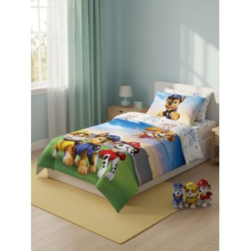 Paw Patrol Duty Calls children's bedding cover 100×135cm, 40×60 cm