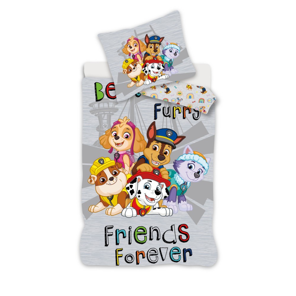 Paw Patrol Forever children's bedding set 100×135cm, 40×60 cm