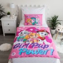 Paw Patrol Girl Pup Power kids bedding set 100×135cm, 40×60 cm