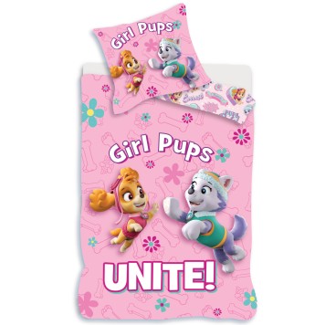 Paw Patrol Girl Unite children's bedding set 100×135cm, 40×60 cm