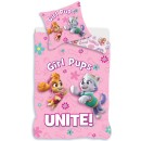 Paw Patrol Girl Unite children's bedding set 100×135cm, 40×60 cm