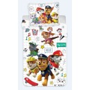 Paw Patrol Grid kids' bed linen set 100×140cm, 40×45 cm