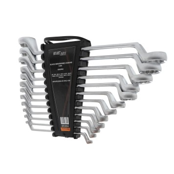 KLUCZE DWUSTRONNIE-OCZKOWE 12el. KD10942