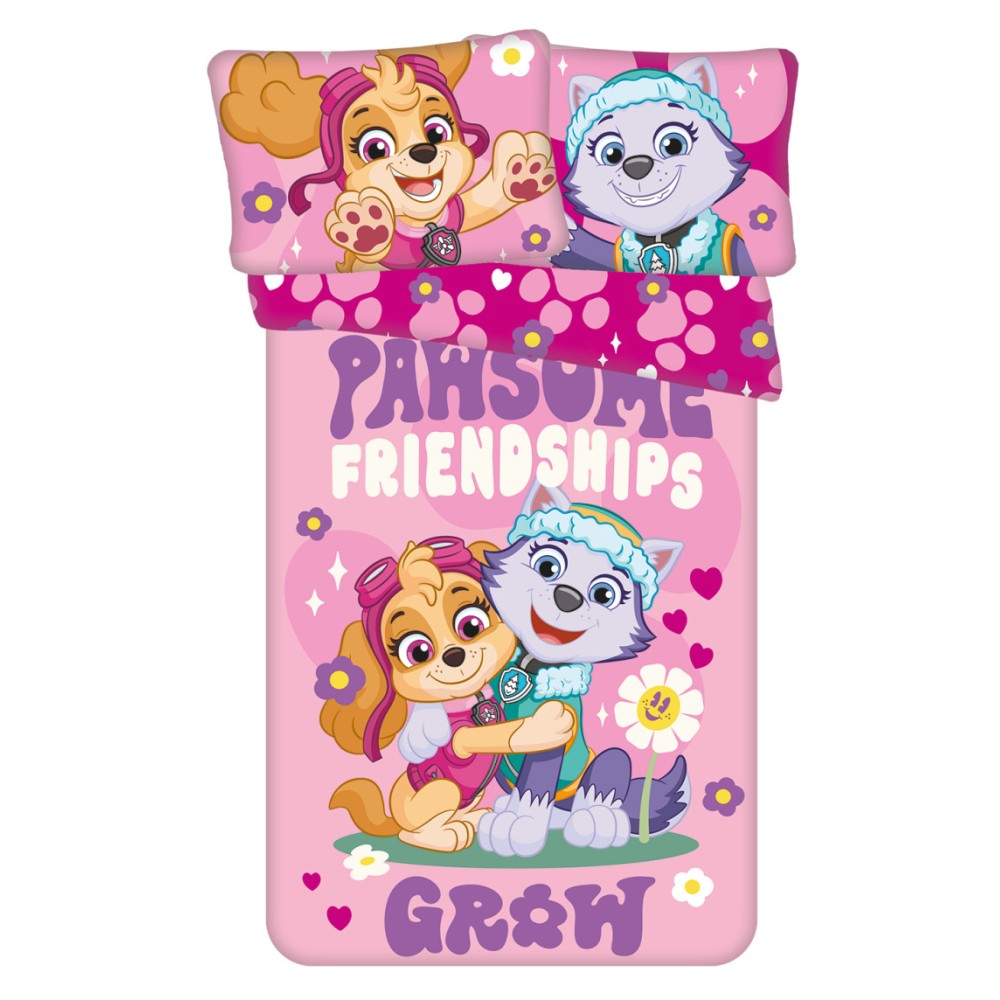 Paw Patrol Pawsome children's bedding cover 100×135cm, 40×60 cm