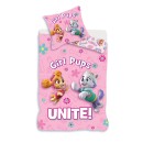 Paw Patrol Unite kids' bed linen set 100×140cm, 40×45 cm