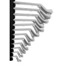 KLUCZE DWUSTRONNIE-OCZKOWE 12el. KD10942