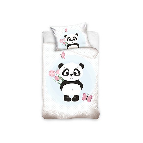 Panda children's bedding set 100x135 cm, 40x60 cm