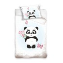 Panda children's bedding set 90x120 cm, 40x60 cm