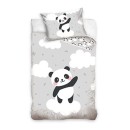 Panda Cloud children's bedding set 100x135 cm, 40x60 cm