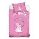 Peppa Pig Ballerina  children's bedding set 100×135cm, 40×60 cm