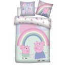 Peppa Pig Best Day children's bedding set 100×135cm, 40×60 cm