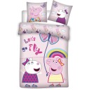 Peppa Pig Let's Fly Kids Bedding Set 100×140 cm, 40×45 cm