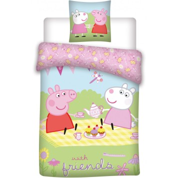Peppa Pig children's bedding set 100×135cm, 40×60 cm