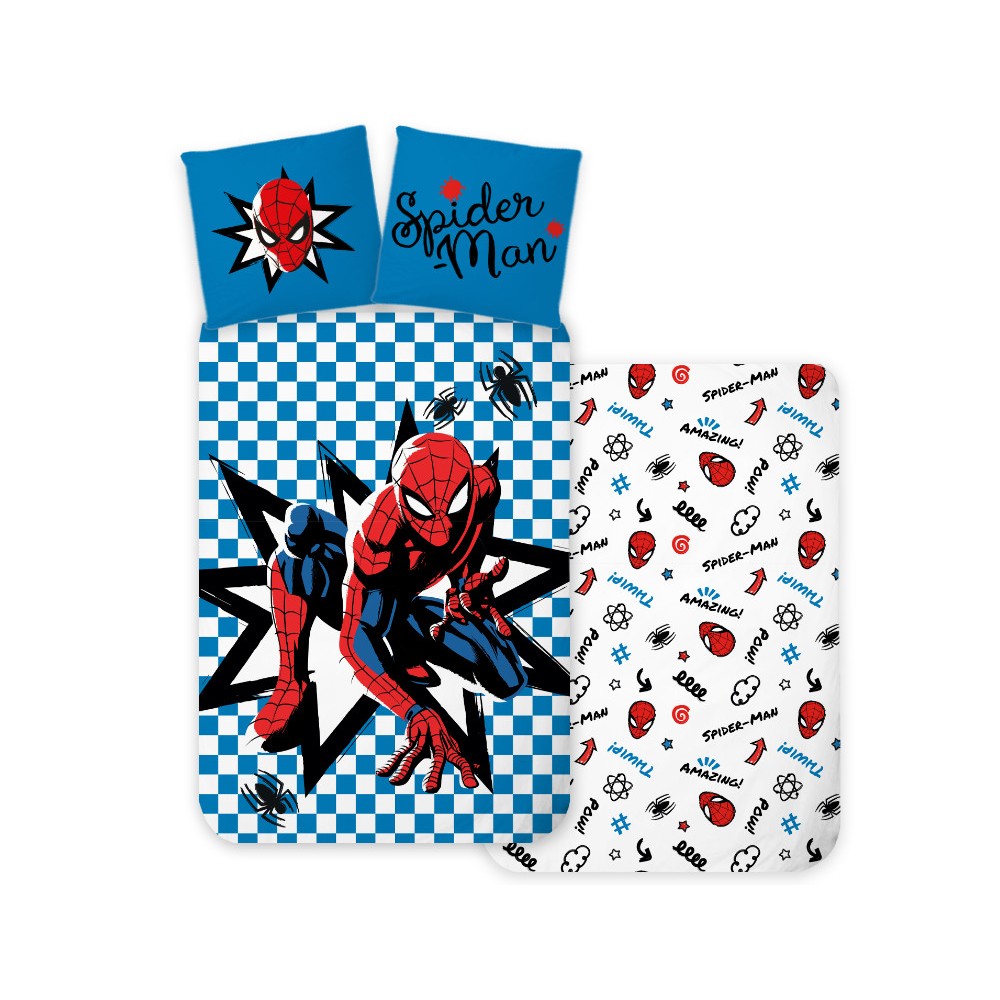 Spiderman Amazing  children's duvet cover 100×135 cm, 40×60 cm