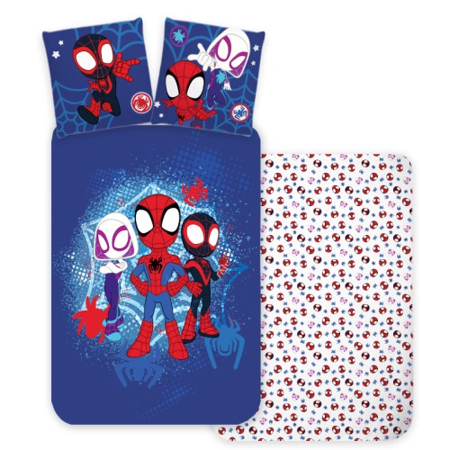 Spiderman City Adventures children's duvet cover 100×135 cm, 40×60 cm