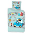 Police children's bedding set 100×140cm, 40×45 cm