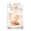 Fox children's bedding set 90x120 cm, 40x60 cm