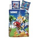 Sonic the Hedgehog Speedy Dreams Children's bedding 100×135 cm, 40×60 cm