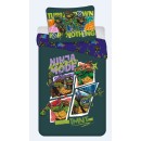 Teenage Mutant Ninja Turtles Activated children, kindergarten bedding cover 100×135cm, 40×60 cm