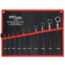 KLUCZE DWUSTRONNIE-OCZKOWE 10el. KD10929