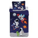 Astronaut Kids Bedding Cover 100×135 cm, 40×60 cm