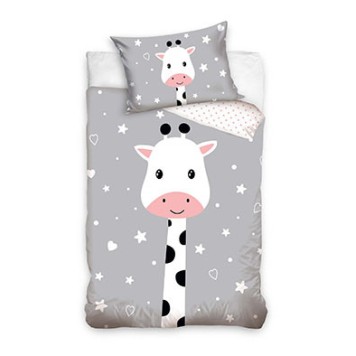Giraffe children's bedding set 100x135 cm, 40x60 cm