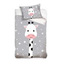 Giraffe children's bedding set 100x135 cm, 40x60 cm
