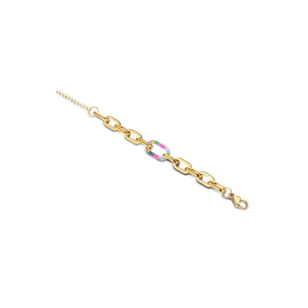 Victoria Gold-colored multi-colored bracelet