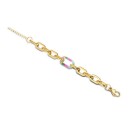 Victoria Gold-colored multi-colored bracelet