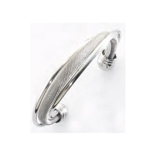 Victoria Silver Mesh Bracelet