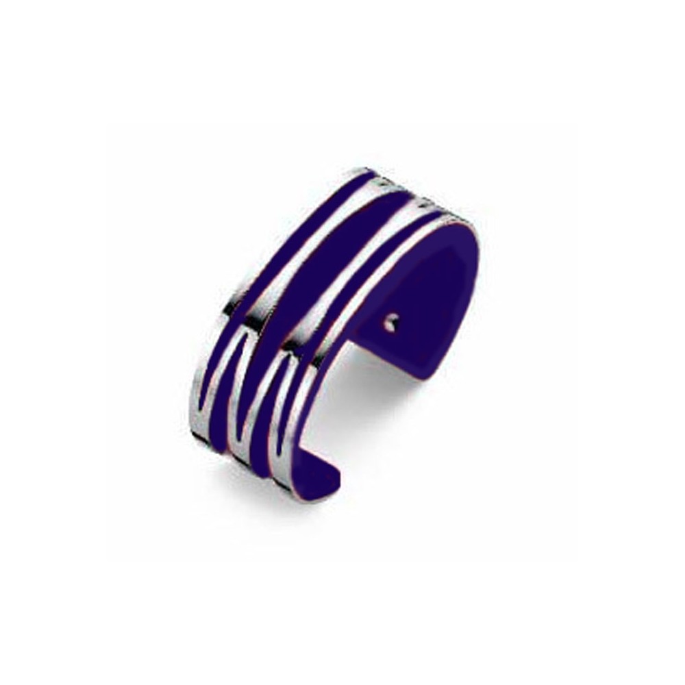 Victoria Silver-colored blue patterned bracelet