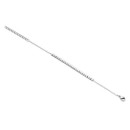 Victoria Silver Colored Checkered Bracelet