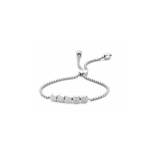 Victoria Silver Coloured Stone Bracelet