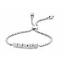 Victoria Silver Coloured Stone Bracelet