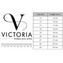 Victoria Silver Colored Bracelet with White Stones