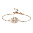 Victoria White Stone Rose Gold Bracelet