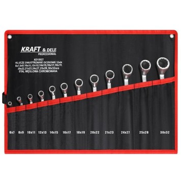 KLUCZE DWUSTRONNIE-OCZKOWE 12el. KD10927