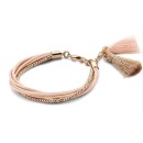 Victoria Beaded Pink Bracelet