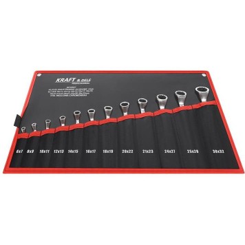 KLUCZE DWUSTRONNIE-OCZKOWE 12el. KD10927