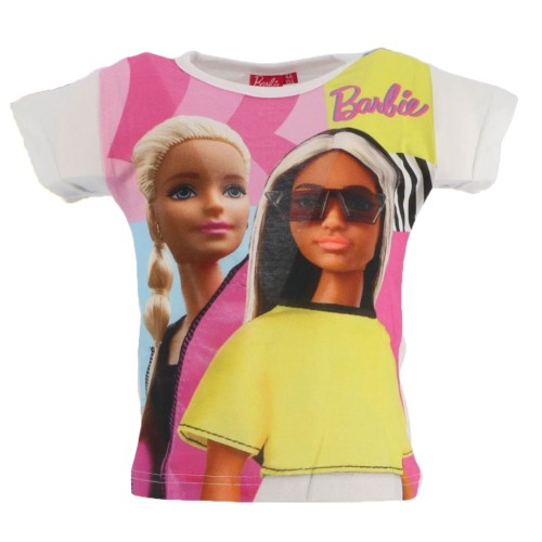 Barbie Icon White Children's short T-shirt, top 8 years