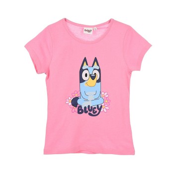 Bluey children's short shirt, top 3-6 years