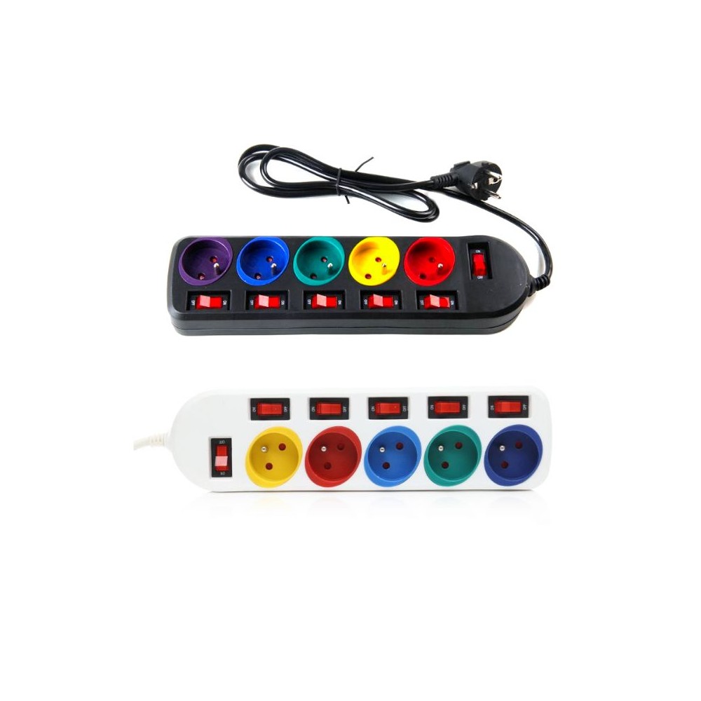 Przedłużacz 1,5m 5gniazd BIAŁY KD4000