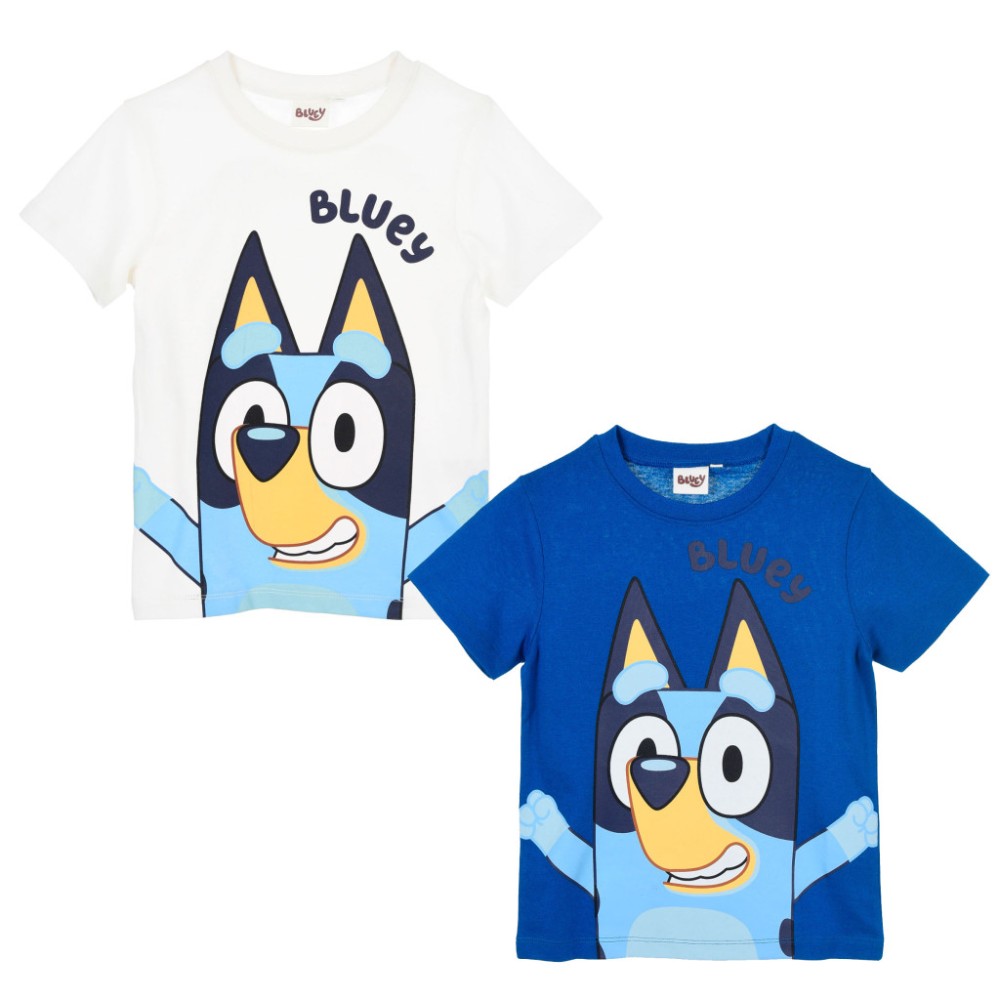 Bluey Fun children's short t-shirt, top 3 - 6 years / 98 - 116 cm