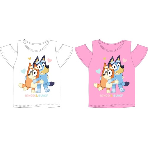 Bluey Hug kids short t-shirt, top 92-116 cm