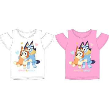 Bluey Hug kids short t-shirt, top 92-116 cm