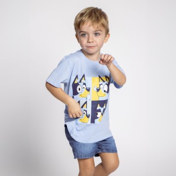 Bluey Mosaic children's short t-shirt, top 3 years / 98 cm